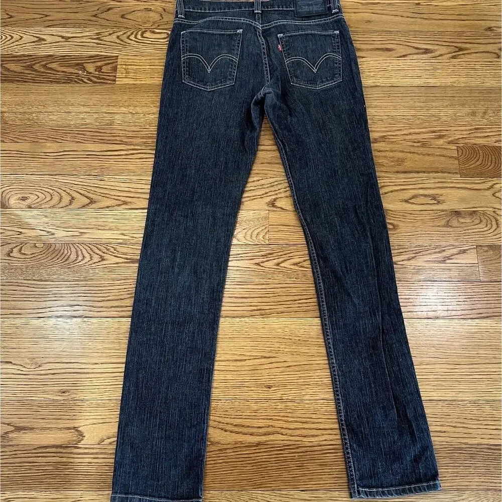 Levis Premium 510 Super Skinny Denim Jeans Mens W34‎ L34 Black